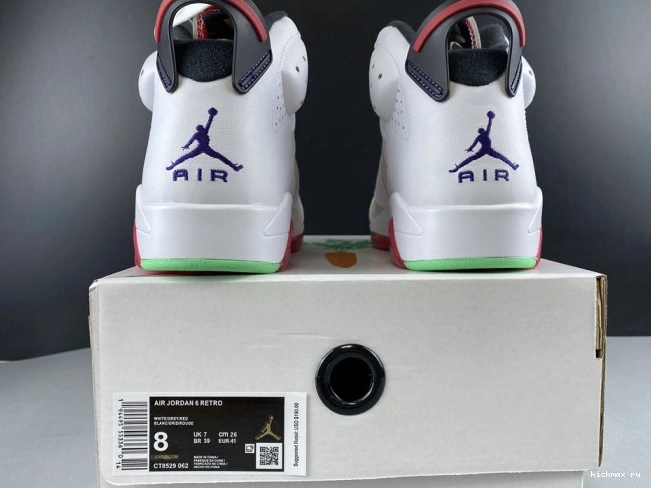 Rep MAX CT8529-062 Jordan 6 Air Hare 0806